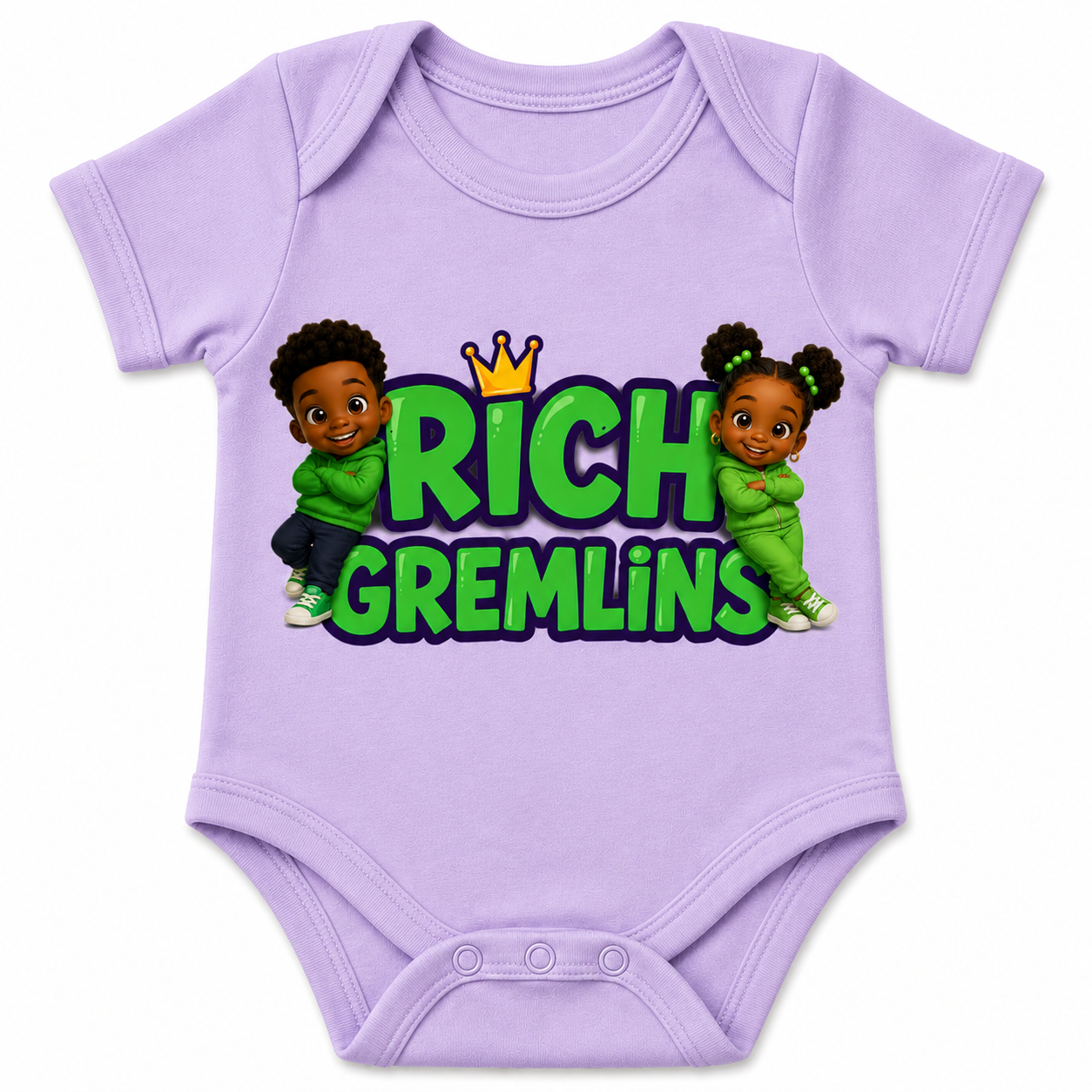 Classic Gremlins Onesie in Lavender