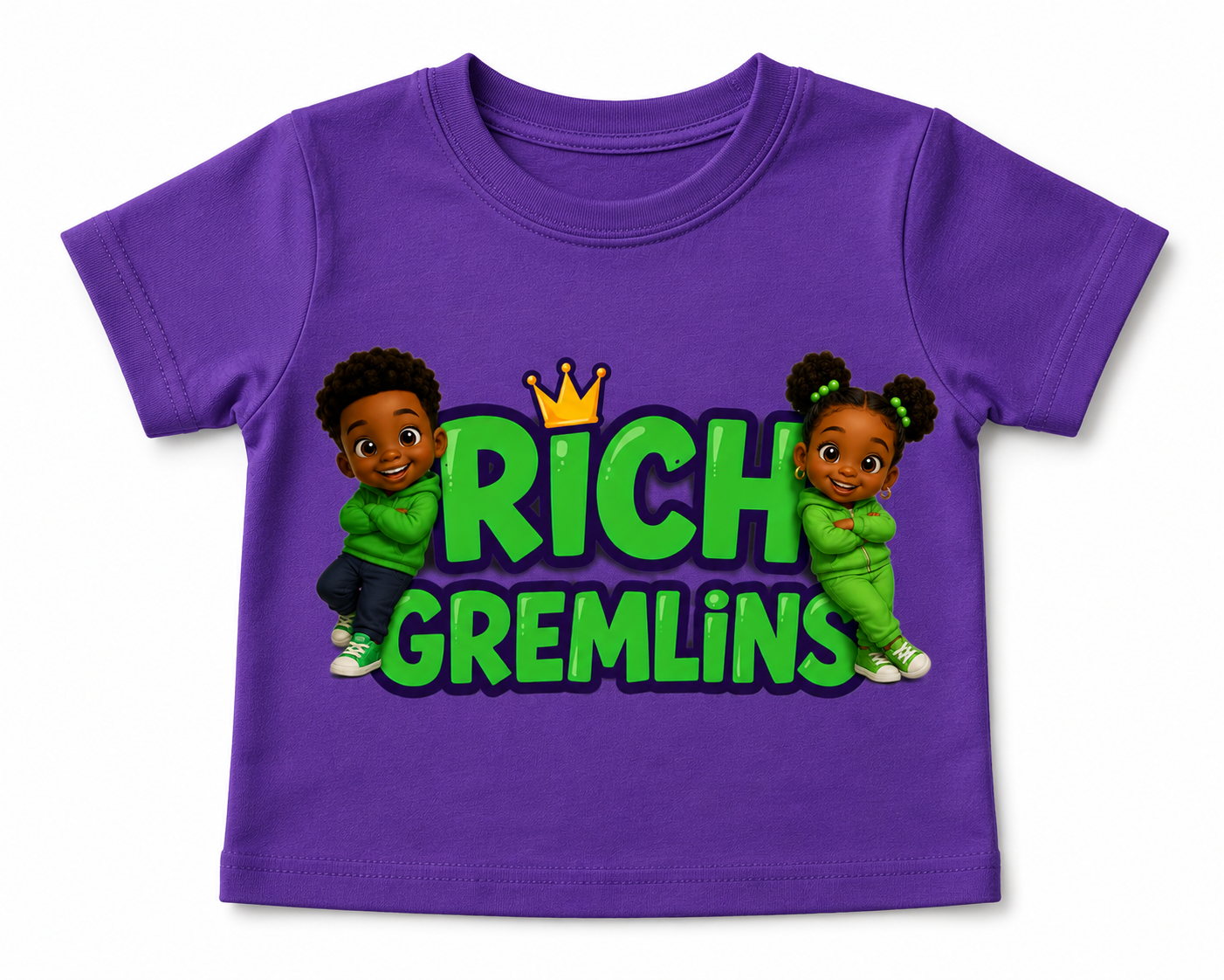 Classic Gremlins Shirt in Purple