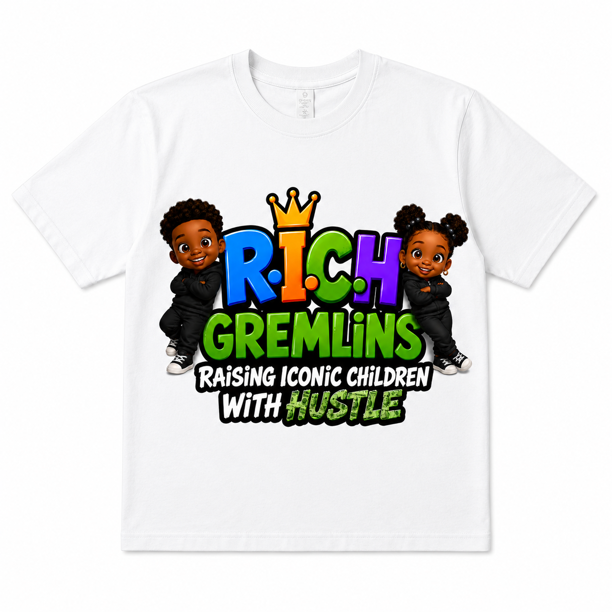 R.I.C.H Gremlins Tee in White