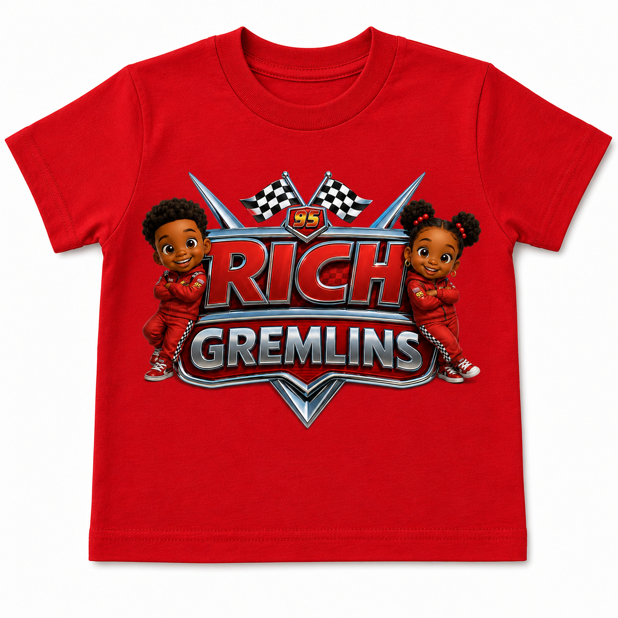 Rich Racers Shirt in Red