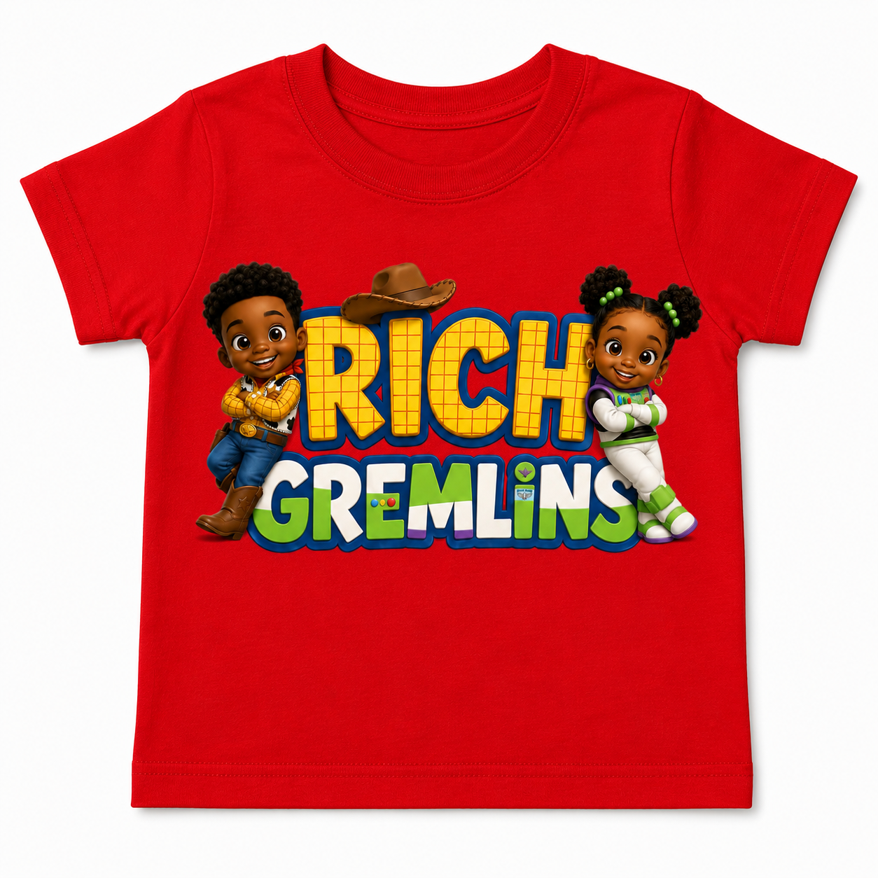 Rich Story Shirt in Red